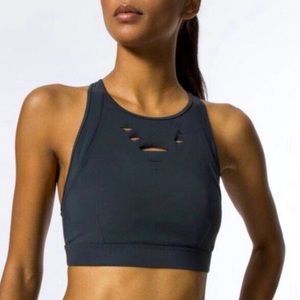 ALO Yoga ripped warrior bra
